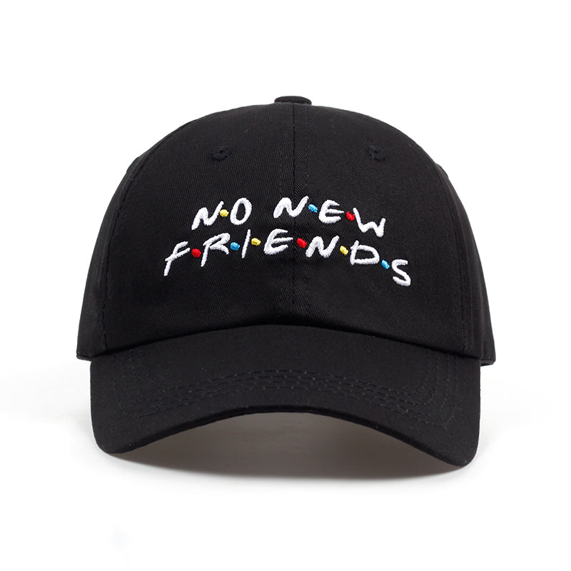 no new friends hat