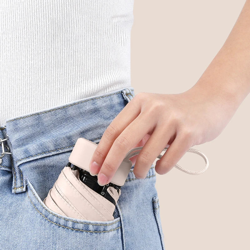 Pocket-Sized Lightweight Travel Umbrella