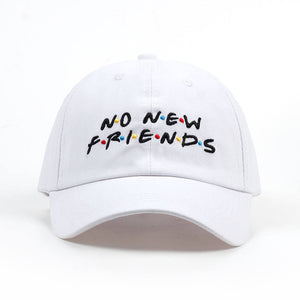 No new friends hat